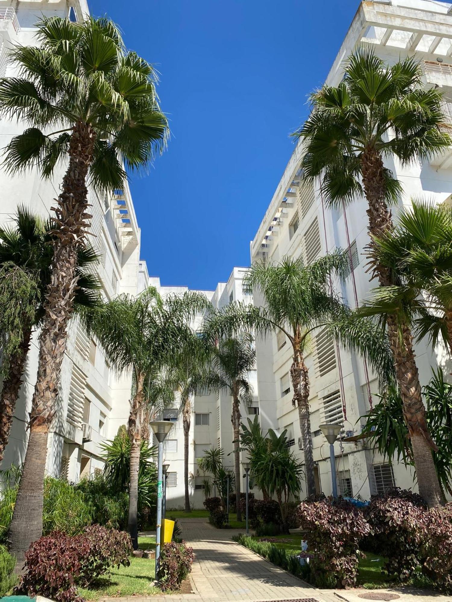 Moderne Appartement Met Tuin Tánger Exterior foto